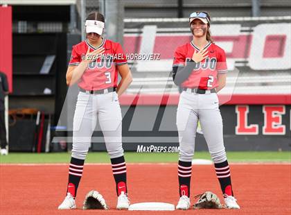 Thumbnail 3 in Corsicana @ Lovejoy (UIL 5A Softball Bi-District) photogallery.