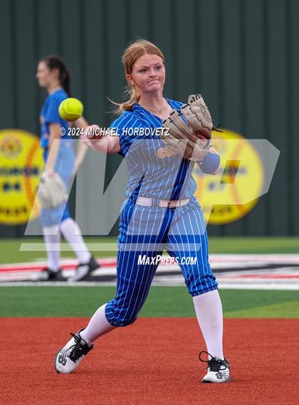Thumbnail 3 in Corsicana @ Lovejoy (UIL 5A Softball Bi-District) photogallery.