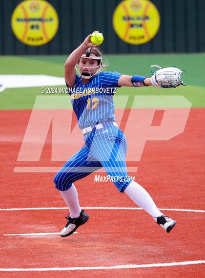 Thumbnail 1 in Corsicana @ Lovejoy (UIL 5A Softball Bi-District) photogallery.