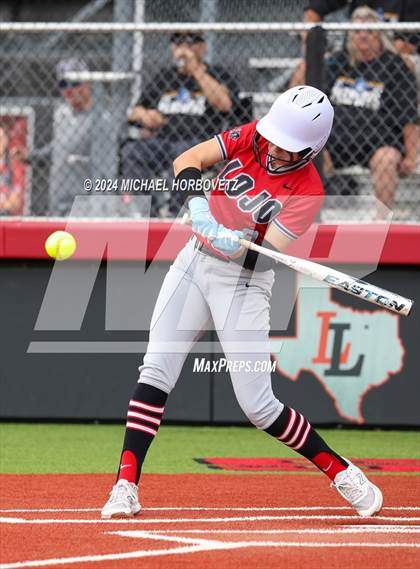 Thumbnail 3 in Corsicana @ Lovejoy (UIL 5A Softball Bi-District) photogallery.