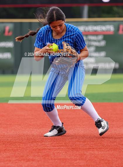 Thumbnail 2 in Corsicana @ Lovejoy (UIL 5A Softball Bi-District) photogallery.