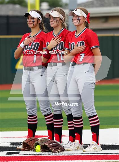 Thumbnail 1 in Corsicana @ Lovejoy (UIL 5A Softball Bi-District) photogallery.