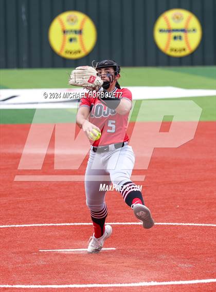 Thumbnail 1 in Corsicana @ Lovejoy (UIL 5A Softball Bi-District) photogallery.