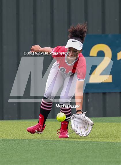 Thumbnail 3 in Corsicana @ Lovejoy (UIL 5A Softball Bi-District) photogallery.