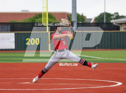 Thumbnail 2 in Corsicana @ Lovejoy (UIL 5A Softball Bi-District) photogallery.