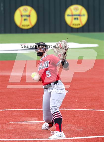 Thumbnail 1 in Corsicana @ Lovejoy (UIL 5A Softball Bi-District) photogallery.
