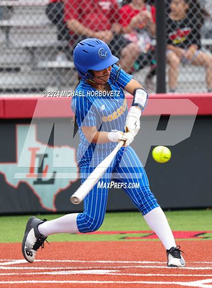 Thumbnail 2 in Corsicana @ Lovejoy (UIL 5A Softball Bi-District) photogallery.