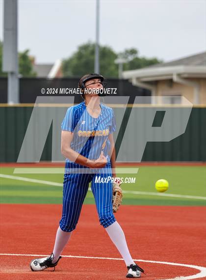 Thumbnail 1 in Corsicana @ Lovejoy (UIL 5A Softball Bi-District) photogallery.