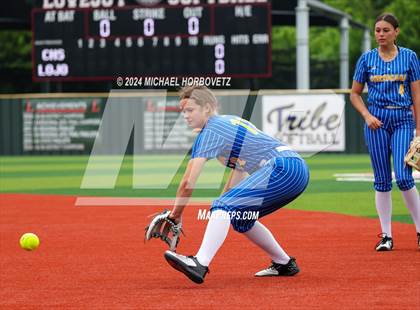 Thumbnail 2 in Corsicana @ Lovejoy (UIL 5A Softball Bi-District) photogallery.