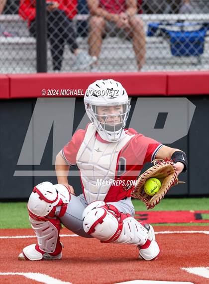 Thumbnail 2 in Corsicana @ Lovejoy (UIL 5A Softball Bi-District) photogallery.