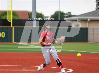 Thumbnail 3 in Corsicana @ Lovejoy (UIL 5A Softball Bi-District) photogallery.