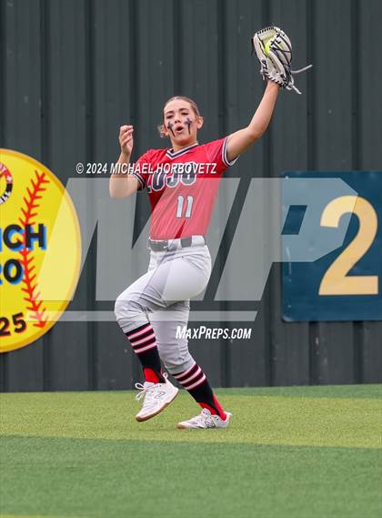 Thumbnail 3 in Corsicana @ Lovejoy (UIL 5A Softball Bi-District) photogallery.