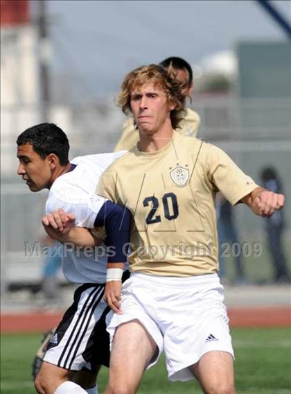 Thumbnail 3 in Salesian vs Mater Dei Catholic (CIF D3 SoCal Regional Final) photogallery.