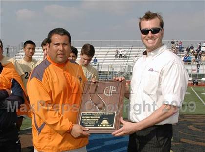 Thumbnail 3 in Salesian vs Mater Dei Catholic (CIF D3 SoCal Regional Final) photogallery.