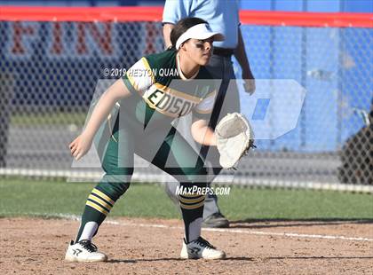Thumbnail 3 in Edison @ Los Alamitos (Game 2) photogallery.