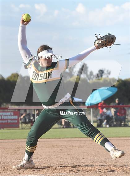 Thumbnail 3 in Edison @ Los Alamitos (Game 2) photogallery.