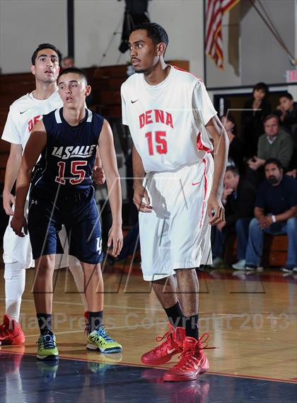 Thumbnail 1 in La Salle vs. Pasadena  (Rose City Roundball Classic) photogallery.