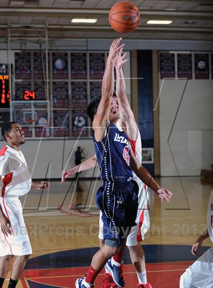 Thumbnail 1 in La Salle vs. Pasadena  (Rose City Roundball Classic) photogallery.