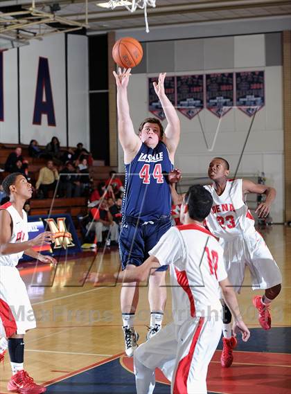 Thumbnail 2 in La Salle vs. Pasadena  (Rose City Roundball Classic) photogallery.