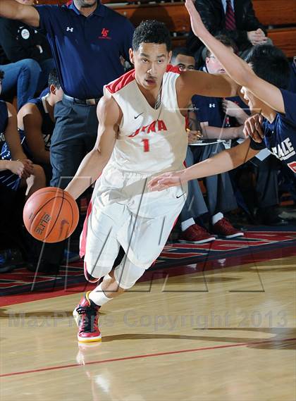 Thumbnail 2 in La Salle vs. Pasadena  (Rose City Roundball Classic) photogallery.