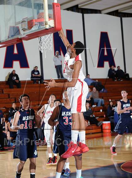 Thumbnail 3 in La Salle vs. Pasadena  (Rose City Roundball Classic) photogallery.
