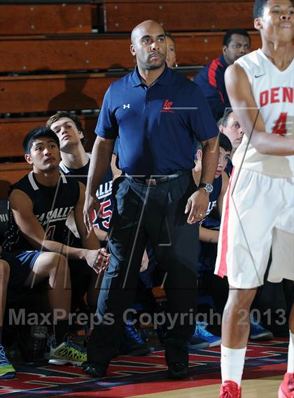 Thumbnail 3 in La Salle vs. Pasadena  (Rose City Roundball Classic) photogallery.