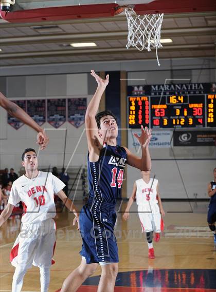 Thumbnail 2 in La Salle vs. Pasadena  (Rose City Roundball Classic) photogallery.