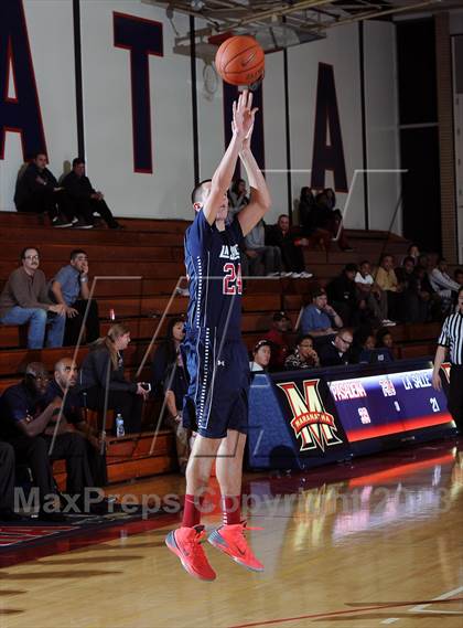 Thumbnail 2 in La Salle vs. Pasadena  (Rose City Roundball Classic) photogallery.