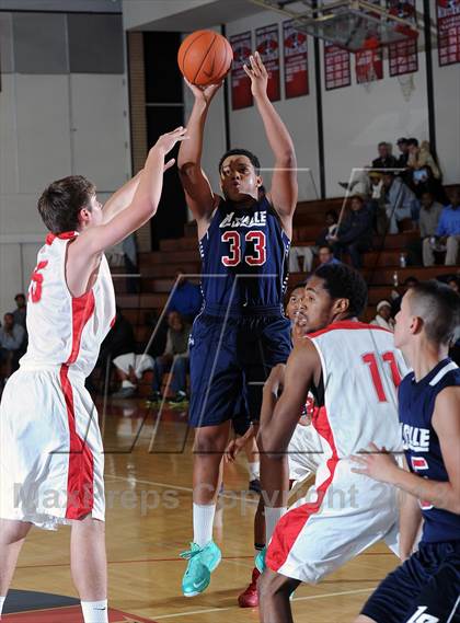 Thumbnail 3 in La Salle vs. Pasadena  (Rose City Roundball Classic) photogallery.