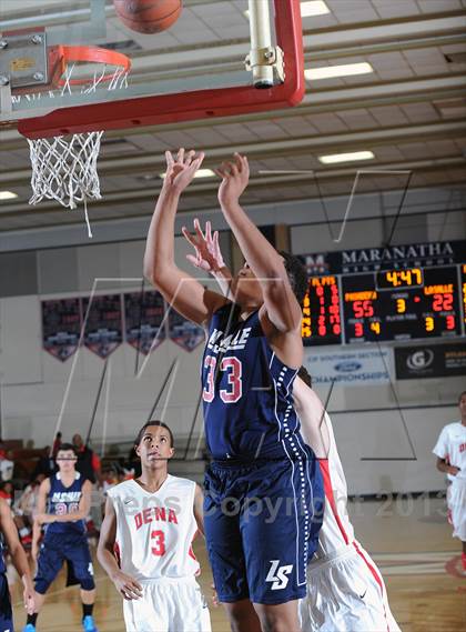 Thumbnail 1 in La Salle vs. Pasadena  (Rose City Roundball Classic) photogallery.