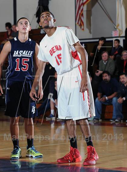 Thumbnail 2 in La Salle vs. Pasadena  (Rose City Roundball Classic) photogallery.
