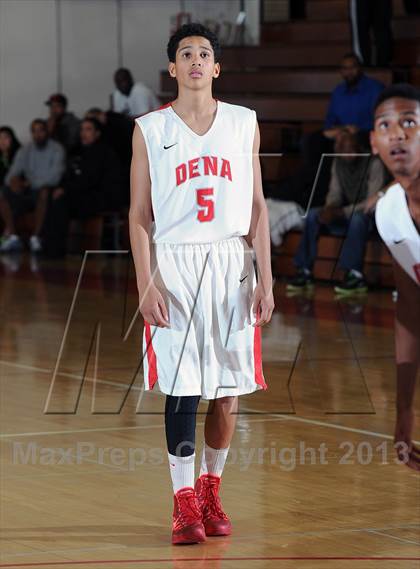 Thumbnail 1 in La Salle vs. Pasadena  (Rose City Roundball Classic) photogallery.