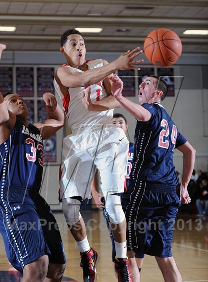 Thumbnail 3 in La Salle vs. Pasadena  (Rose City Roundball Classic) photogallery.