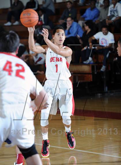Thumbnail 1 in La Salle vs. Pasadena  (Rose City Roundball Classic) photogallery.