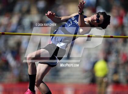 Thumbnail 3 in CHSAA State Championships (High Jump, w/ De Beque's Scottie Vines) photogallery.