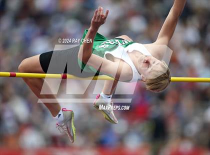 Thumbnail 1 in CHSAA State Championships (High Jump, w/ De Beque's Scottie Vines) photogallery.