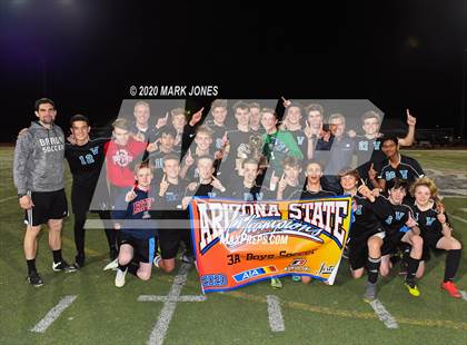 Thumbnail 1 in Yuma Catholic vs. Veritas Prep (AIA 3A State Final Awards) photogallery.