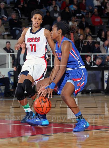 Thumbnail 1 in Manvel vs.  Duncanville (McDonald's Texas Invitational) photogallery.