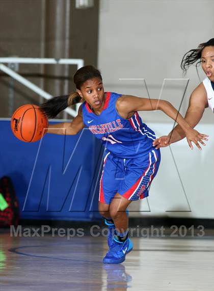 Thumbnail 1 in Manvel vs.  Duncanville (McDonald's Texas Invitational) photogallery.