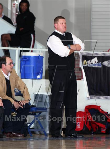 Thumbnail 2 in Manvel vs.  Duncanville (McDonald's Texas Invitational) photogallery.