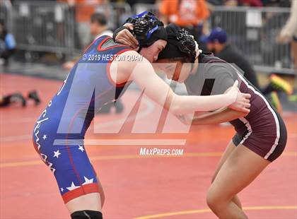 Thumbnail 1 in CIF SS Girls Wrestling Championships (Day 1 - 2/2) photogallery.