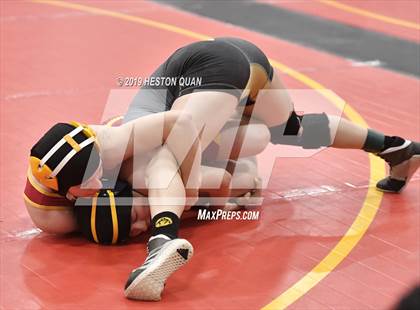 Thumbnail 2 in CIF SS Girls Wrestling Championships (Day 1 - 2/2) photogallery.