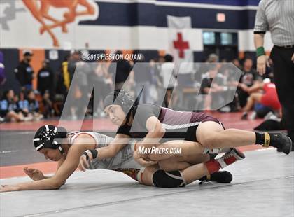 Thumbnail 2 in CIF SS Girls Wrestling Championships (Day 1 - 2/2) photogallery.