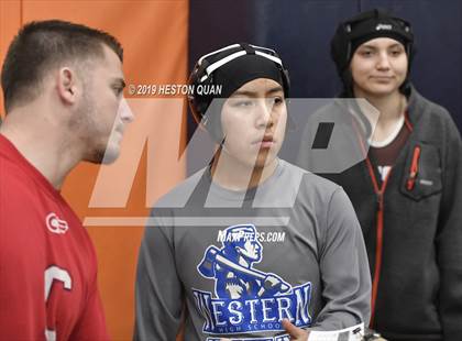 Thumbnail 2 in CIF SS Girls Wrestling Championships (Day 1 - 2/2) photogallery.