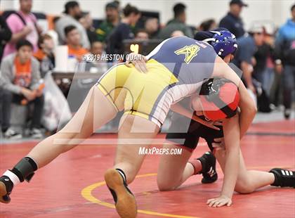 Thumbnail 3 in CIF SS Girls Wrestling Championships (Day 1 - 2/2) photogallery.