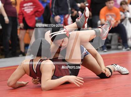 Thumbnail 1 in CIF SS Girls Wrestling Championships (Day 1 - 2/2) photogallery.