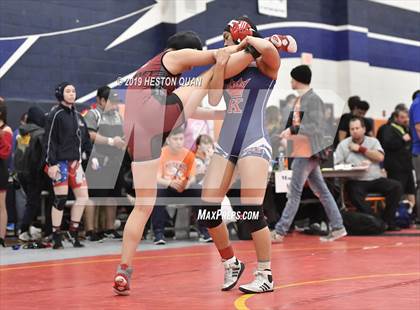 Thumbnail 3 in CIF SS Girls Wrestling Championships (Day 1 - 2/2) photogallery.