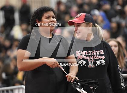 Thumbnail 1 in CIF SS Girls Wrestling Championships (Day 1 - 2/2) photogallery.