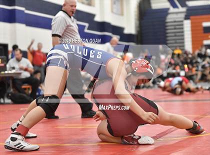 Thumbnail 3 in CIF SS Girls Wrestling Championships (Day 1 - 2/2) photogallery.