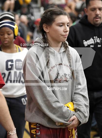 Thumbnail 2 in CIF SS Girls Wrestling Championships (Day 1 - 2/2) photogallery.